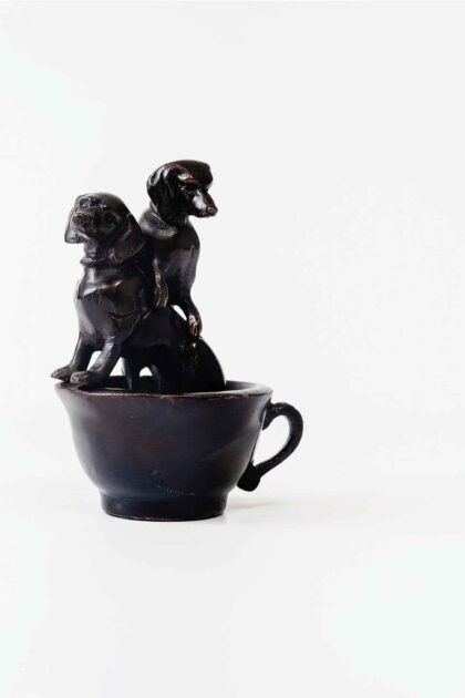 Escultura Perritos